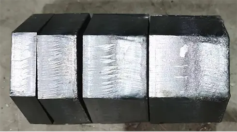 Положительная фокусировка при резке углеродистой стали 16–50 мм